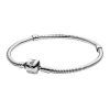 Pulsera Pandora Moments con cadena de serpiente 590702HV-17 para mujer