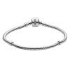 Pulsera Pandora Moments de plata de ley con eslabones de serpiente 590702HV-20 para mujer