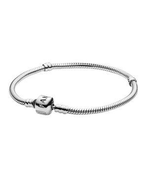 Pulsera Pandora Moments con cadena de serpiente 590702HV-21 para mujer