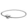 Pulsera Pandora Moments con cierre de corazón 596268-17 para mujer