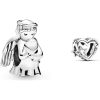 Charm de plata esterlina Pandora Angel Of Love 798413C00 para mujer