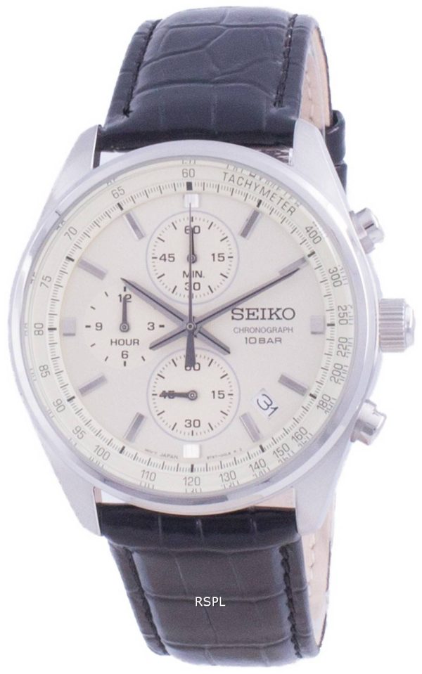 Reloj para hombre Seiko Chronograph Quartz SSB383 SSB383P1 SSB383P 100M