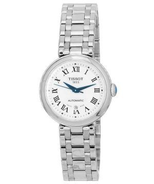 Tissot T-Lady Bellissima Acero inoxidable Esfera blanca Automático T126.207.11.013.00 T1262071101300 Reloj para mujer