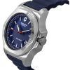 Reloj de buceo de cuarzo con esfera azul y correa de caucho inoxidable Victorinox Swiss Army 241688-1 200M para hombre