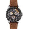 Reloj de cuarzo para hombre AVI-8 P-51 Mustang Blakeslee Chronograph Imperial War Museums Edition Lambeth con esfera negra AV-40