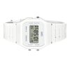 Casio Pop Digital Bio-Based White Resin Strap Quartz F-91WB-7A 100M Unisex Watch