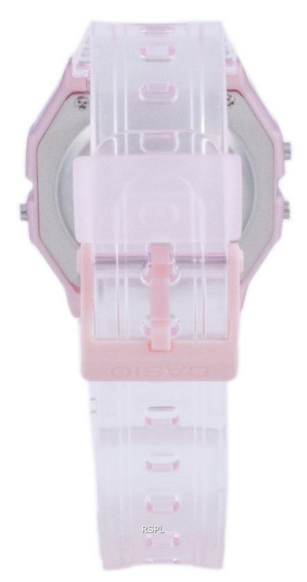 Reloj unisex Casio Youth Pink Resin Digital F-91WS-4 F91WS-4