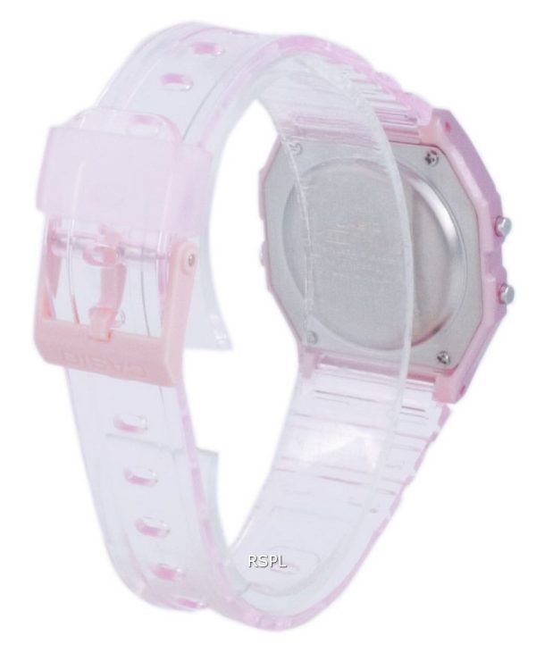 Reloj unisex Casio Youth Pink Resin Digital F-91WS-4 F91WS-4