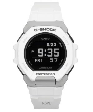 Reloj Casio G-Shock G-Squad Digital Smartphone Link de cuarzo de resina de base biológica blanco GBD-300-7 200M para hombre