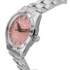 Hamilton Jazzmaster Performer Reloj automático de acero inoxidable con esfera rosa H36105171 100M para mujer