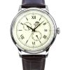 Reloj Orient Classic Bambino Version 8 con correa de piel y esfera beige, automático, RA-AK0702Y para hombre