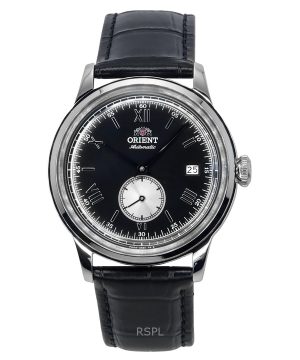 Reloj Orient Classic Bambino Version 2 con correa de piel y esfera negra, automático, RA-AP0101B para hombre