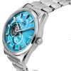 Reloj Orient Classic Contemporary de acero inoxidable con esfera abierta en azul claro y automático RA-AR0009L para hombre