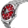 Reloj Orient Classic Contemporary de acero inoxidable con esfera abierta en rojo y automático RA-AR0010R para hombre