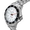 Reloj Ratio FreeDiver Zafiro Acero inoxidable Esfera blanca Automí¡tico RTF047 200M para hombre