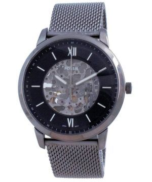 Refurbished Fossil Neutra Skeleton Stainless Steel Automatic ME3185 Mens Watch