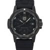 Refurbished Luminox Leatherback SEA Turtle Silicone Strap Black Dial Swiss Quartz XS.0301.BO.L 100M Men's Watch