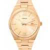 Refurbished Fossil Scarlette Rose Gold Stainless Steel Rose Gold Sunray Dial Quartz ES5258 Womens Watch