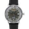 Refurbished Iron Annie 100 Jahre Bauhaus Leather Strap Black Dial Automatic 50562 Mens Watch