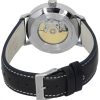 Refurbished Iron Annie 100 Jahre Bauhaus Leather Strap Black Dial Automatic 50562 Mens Watch