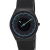 Refurbished Skagen Grenen Solar Halo Midnight Stainless Steel Mesh Black Dial SKW6874 Mens Watch