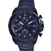 Refurbished Fossil Bronson Chronograph Stainless Steel Black Dial Quartz FS5853 Mens Watch