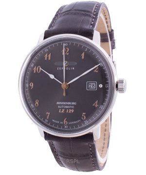 Reloj Zeppelin Hindenburg LZ129 automático con esfera gris 70662 para hombre reacondicionado