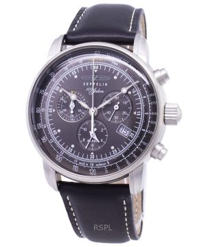 Refurbished Zeppelin 100 Years ED.1 Chronograph Black Dial Germany Made Quartz 76802 Mens Watch