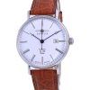 Reloj Zeppelin LZ120 Rome con esfera blanca y correa de piel, automático, 71541, para hombre, reacondicionado