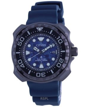 Reloj Citizen Promaster Eco-Drive Diver&#39,s BN0227-09L 200M para hombre con correa de poliuretano y esfera azul reacondicionad