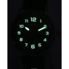 Reloj Citizen Urban Eco-Drive con correa de nailon verde y esfera negra BM8590-10E 100M para hombre reacondicionado