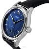 Reloj automático Oris Classic Date con correa de piel y esfera azul 01 733 7719 4075-07 5 20 35 para hombre