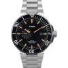 Reloj automático de buceo Oris Aquis Small Second de acero inoxidable con esfera negra 01-743-7733-4159-07-8-24-05PEB 500M para