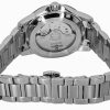 Reloj automático Bulova Marine Star de acero inoxidable con esfera azul y corazón abierto 98L317 100M para mujer