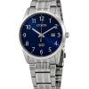 Reloj Citizen BI5000-52L de cuarzo con esfera azul y acero inoxidable para hombre