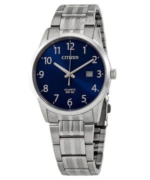 Reloj Citizen BI5000-52L de cuarzo con esfera azul y acero inoxidable para hombre