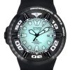 Reloj Citizen Promaster Eco-Drive Diver&#39,s BJ8055-04X con correa de PU y esfera verde para hombre, 300 m