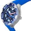 Reloj Citizen Promaster Eco-Drive Diver',s BN0238-02L 200M para hombre con correa de PU y esfera azul