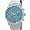 Reloj Citizen Eco-Drive CA0748-80L 100M Cronógrafo de acero inoxidable con esfera azul para hombre