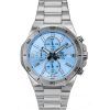 Reloj Casio Edifice Standard Cronógrafo Analógico de Acero Inoxidable con Esfera Azul de Cuarzo EFV-640D-2BV 100M para Hombre