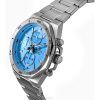 Reloj Casio Edifice Standard Cronógrafo Analógico de Acero Inoxidable con Esfera Azul de Cuarzo EFV-640D-2BV 100M para Hombre