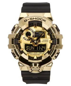 Reloj Casio G-Shock G-Steel analógico digital con correa de resina y esfera dorada de cuarzo GM-700G-9A 200M para hombre