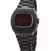 Hamilton American Classic PSR Reloj digital de cuarzo con esfera negra y acero inoxidable H52404130 100M para hombre