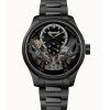 Reloj automático Ingersoll The Naismith de acero inoxidable con esfera esqueletizada negra I16102 para hombre