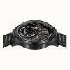 Reloj automático Ingersoll The Naismith de acero inoxidable con esfera esqueletizada negra I16102 para hombre