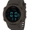 Reloj cronógrafo digital Invicta Racing con correa de poliuretano y esfera negra de cuarzo 47526 100M para hombre