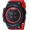 Reloj cronógrafo digital Invicta Racing con correa de poliuretano y esfera negra de cuarzo 47528 100M para hombre