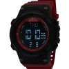 Reloj cronógrafo digital Invicta Racing con correa de poliuretano y esfera negra de cuarzo 47528 100M para hombre