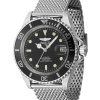 Reloj automático para hombre Invicta Pro Diver de acero inoxidable con esfera negra 47720 200M