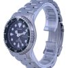 Reloj Citizen Promaster para hombre, esfera negra, acero inoxidable, automático, buzo, NY0084-89E, 200M